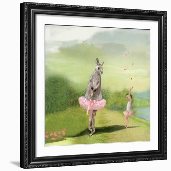 Kangaroo Ballet-Nancy Tillman-Framed Giclee Print