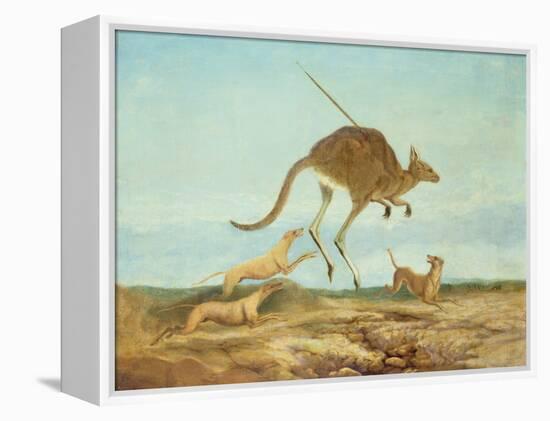 Kangaroo Hunting-Anonymous Anonymous-Framed Premier Image Canvas