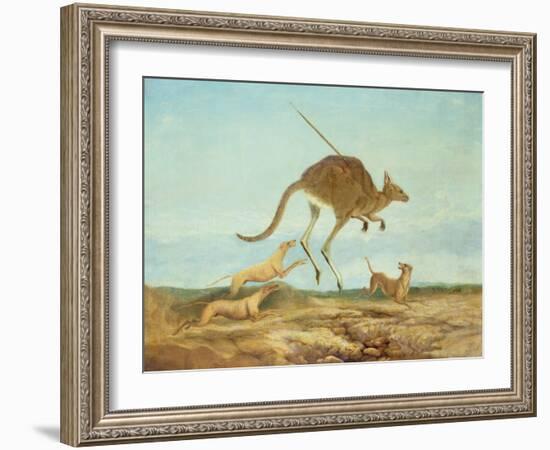 Kangaroo Hunting-Anonymous Anonymous-Framed Giclee Print