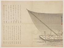 Boating at Night, C.1818-29-Kangyoku H?gan-Premier Image Canvas