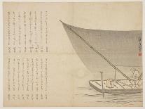 Boating at Night, C.1818-29-Kangyoku H?gan-Framed Giclee Print