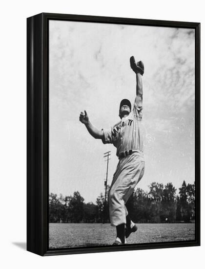 Kansas City Farm Team Member and Future New York Yankee, Bill Moose Skowron-Gjon Mili-Framed Premier Image Canvas