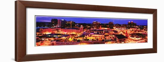 Kansas City, Missouri, The Plaza-James Blakeway-Framed Art Print