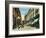 Kansas City, Missouri - Western View Down Petticoat Lane from Grand Avenue-Lantern Press-Framed Art Print