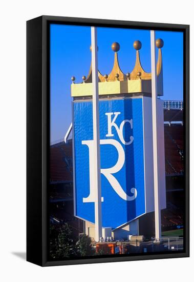 Kansas City Royals, Baseball Stadium, Kansas City, MO-null-Framed Premier Image Canvas