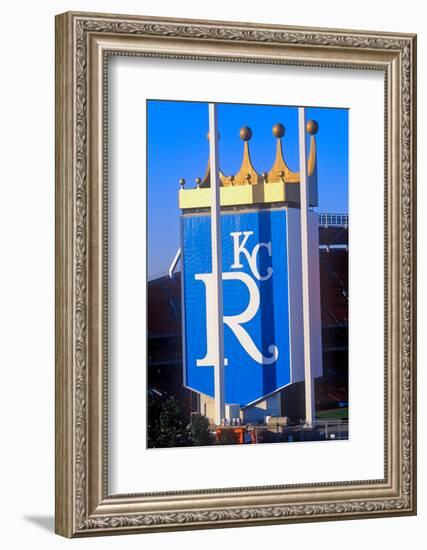 Kansas City Royals, Baseball Stadium, Kansas City, MO-null-Framed Photographic Print