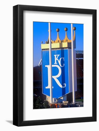 Kansas City Royals, Baseball Stadium, Kansas City, MO-null-Framed Photographic Print