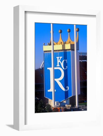 Kansas City Royals, Baseball Stadium, Kansas City, MO-null-Framed Photographic Print