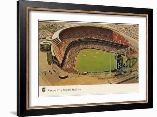 Kansas City Royals Stadium-null-Framed Art Print