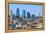 Kansas City skyline from Crown Center, MO-null-Framed Premier Image Canvas