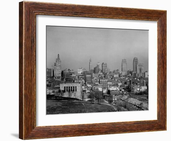 Kansas City Skyline-null-Framed Photographic Print