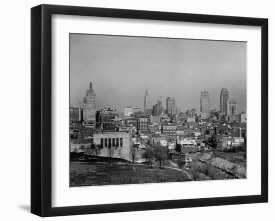 Kansas City Skyline-null-Framed Photographic Print