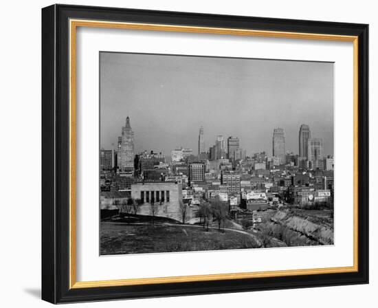 Kansas City Skyline-null-Framed Photographic Print