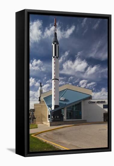 Kansas Cosmosphere and Space Center Exterior, Hutchinson, Kansas, USA-Walter Bibikow-Framed Premier Image Canvas