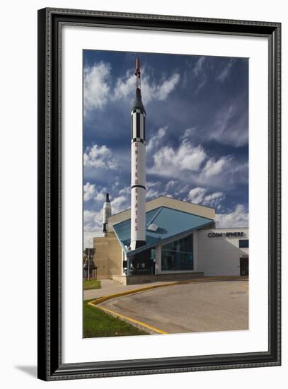 Kansas Cosmosphere and Space Center Exterior, Hutchinson, Kansas, USA-Walter Bibikow-Framed Photographic Print