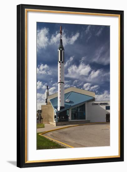 Kansas Cosmosphere and Space Center Exterior, Hutchinson, Kansas, USA-Walter Bibikow-Framed Photographic Print