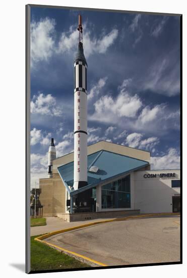 Kansas Cosmosphere and Space Center Exterior, Hutchinson, Kansas, USA-Walter Bibikow-Mounted Photographic Print