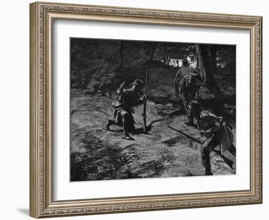 Kansas Pro-Slavery-null-Framed Art Print