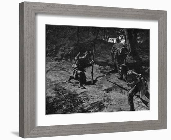 Kansas Pro-Slavery-null-Framed Art Print