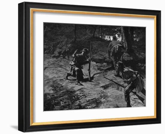 Kansas Pro-Slavery-null-Framed Art Print