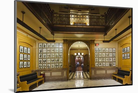 Kansas State Capital Interior, Topeka, Kansas, USA-Walter Bibikow-Mounted Photographic Print