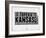 Kansas Word Cloud 2-NaxArt-Framed Art Print