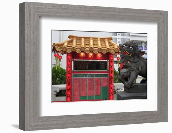 Kanteibyo Temple, Chinatown, Yokohama, Honshu Island, Japan, Asia-Richard Cummins-Framed Photographic Print