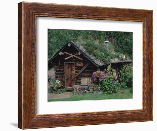 Kantishna Recorders Office, Denalia National Park, Alaska, USA-Dee Ann Pederson-Framed Photographic Print