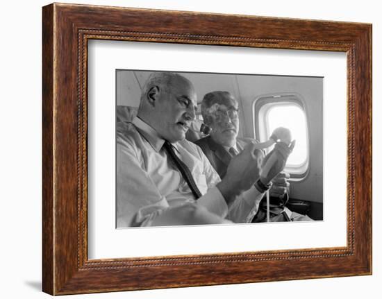 Kantrowitz Brothers (Adrian and Arthur) During Ventricle Heart Part Experiment, June 1966-Ralph Morse-Framed Photographic Print