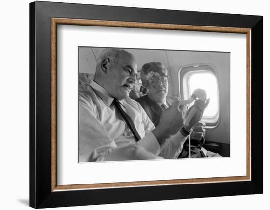 Kantrowitz Brothers (Adrian and Arthur) During Ventricle Heart Part Experiment, June 1966-Ralph Morse-Framed Photographic Print