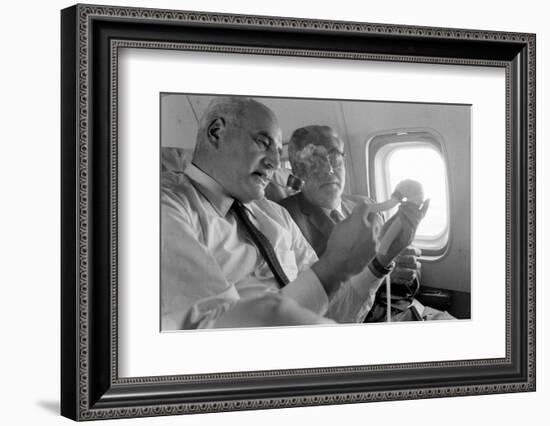 Kantrowitz Brothers (Adrian and Arthur) During Ventricle Heart Part Experiment, June 1966-Ralph Morse-Framed Photographic Print