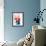 Kanye Watercolor-Lana Feldman-Framed Art Print displayed on a wall
