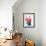 Kanye Watercolor-Lana Feldman-Framed Art Print displayed on a wall