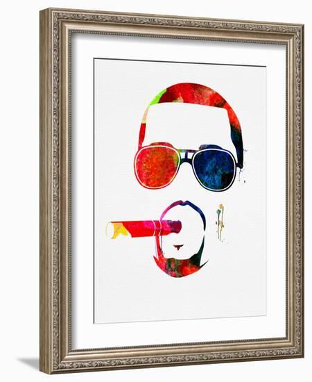 Kanye Watercolor-Lana Feldman-Framed Art Print
