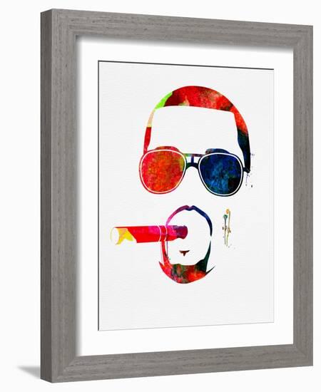 Kanye Watercolor-Lana Feldman-Framed Art Print