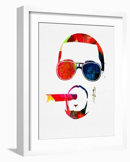 Kanye Watercolor-Lana Feldman-Framed Art Print