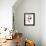 Kanye Watercolor-Lana Feldman-Framed Premium Giclee Print displayed on a wall
