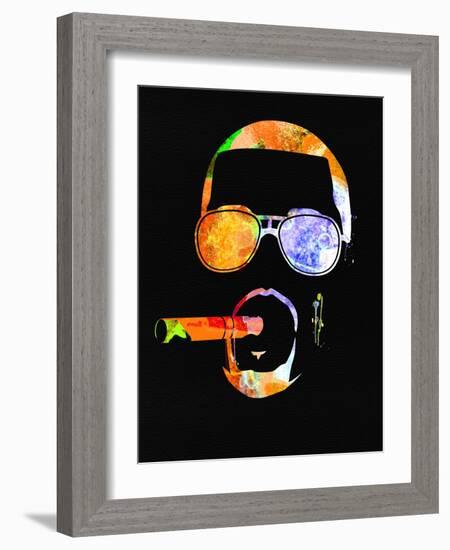 Kanye Watercolor-Lana Feldman-Framed Art Print