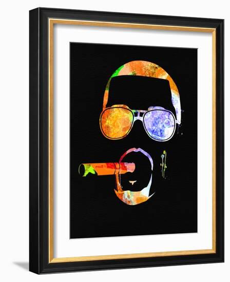 Kanye Watercolor-Lana Feldman-Framed Art Print