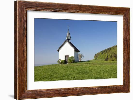 Kapelle Saalenberg Chapel, Soelden, Markgraefler Land, Black Forest, Baden- Wurttemberg, Germany-Markus Lange-Framed Photographic Print