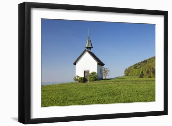 Kapelle Saalenberg Chapel, Soelden, Markgraefler Land, Black Forest, Baden- Wurttemberg, Germany-Markus Lange-Framed Photographic Print