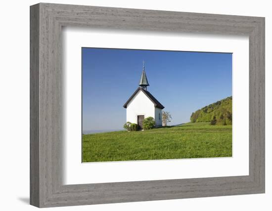 Kapelle Saalenberg Chapel, Soelden, Markgraefler Land, Black Forest, Baden- Wurttemberg, Germany-Markus Lange-Framed Photographic Print