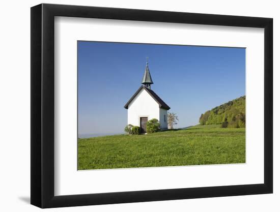 Kapelle Saalenberg Chapel, Soelden, Markgraefler Land, Black Forest, Baden- Wurttemberg, Germany-Markus Lange-Framed Photographic Print