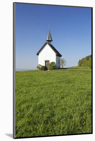 Kapelle Saalenberg, Sölden, Markgräfler Land, southern Black Forest, Baden-Wurttemberg, Germany-Markus Lange-Mounted Photographic Print