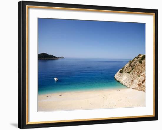 Kaputas Beach at Kalkan Area, Anatolia, Turkey, Asia Minor, Eurasia-null-Framed Photographic Print