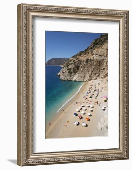 Kaputas Beach, Near Kalkan, Lycia-Stuart Black-Framed Photographic Print