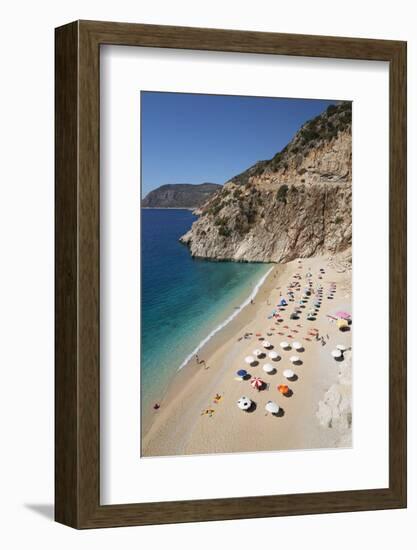 Kaputas Beach, Near Kalkan, Lycia-Stuart Black-Framed Photographic Print