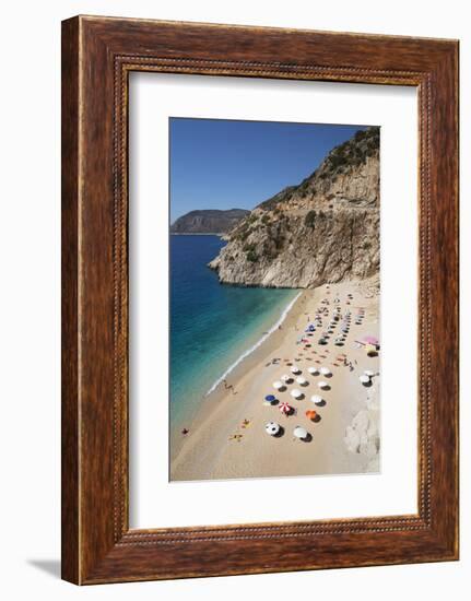 Kaputas Beach, Near Kalkan, Lycia-Stuart Black-Framed Photographic Print