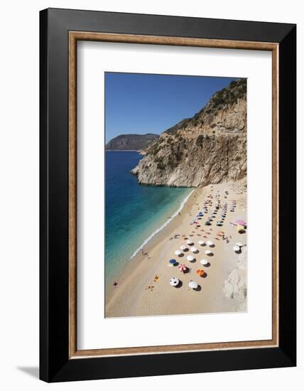 Kaputas Beach, Near Kalkan, Lycia-Stuart Black-Framed Photographic Print