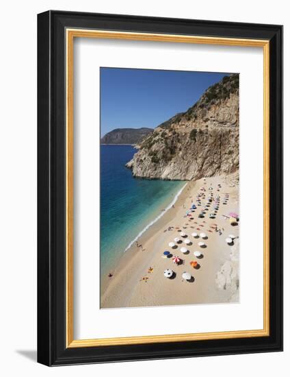 Kaputas Beach, Near Kalkan, Lycia-Stuart Black-Framed Photographic Print